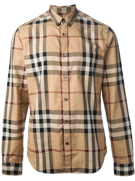 farfetch burberry shirts men|original Burberry women purses prices.